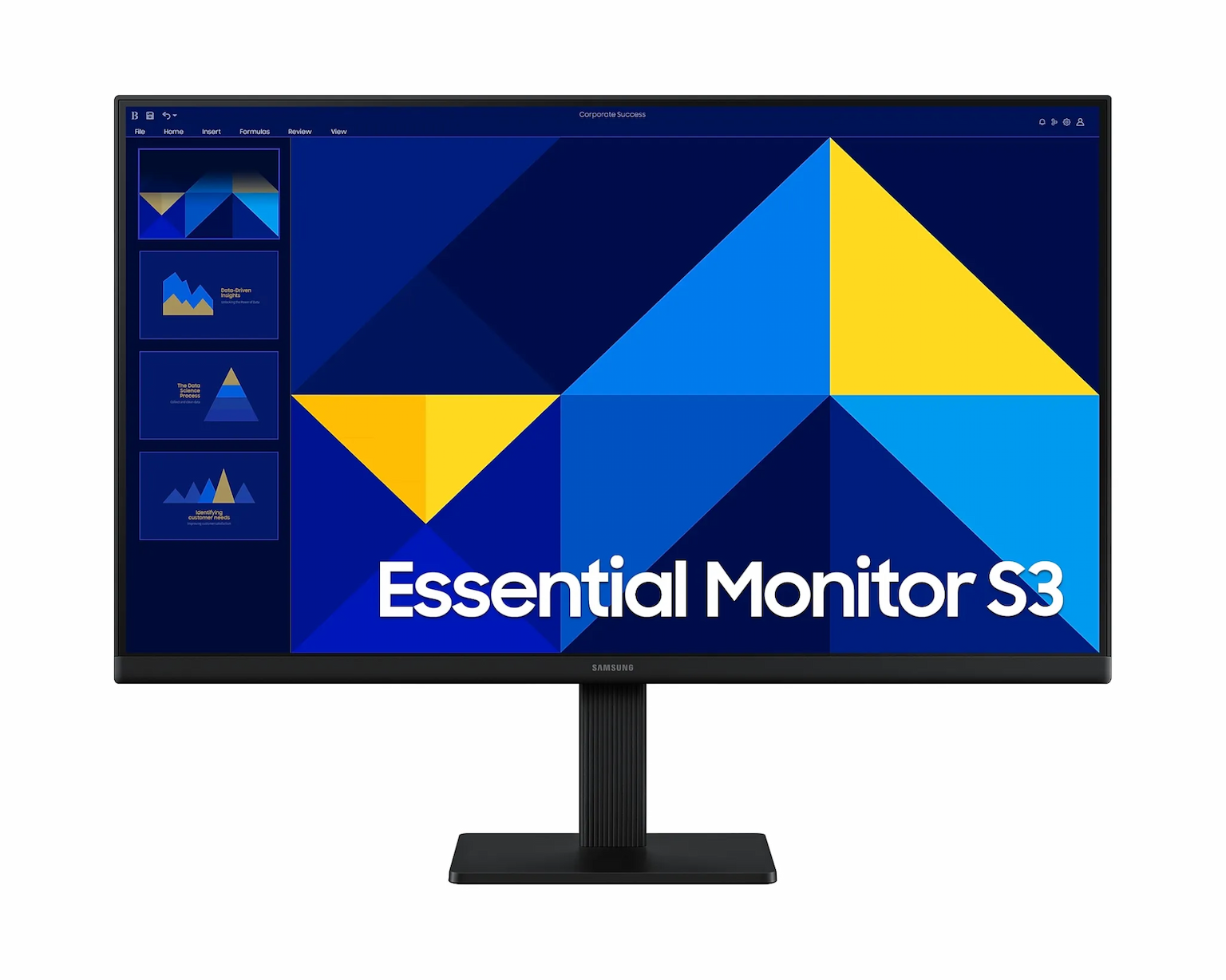 Монитор 24" Samsung LS24D300GAIXCI IPS 1920x1080, 100 Гц, 5 мс, 16:9, 250 кд/м², 1xHDMI 1.4, 1xVGA, черный