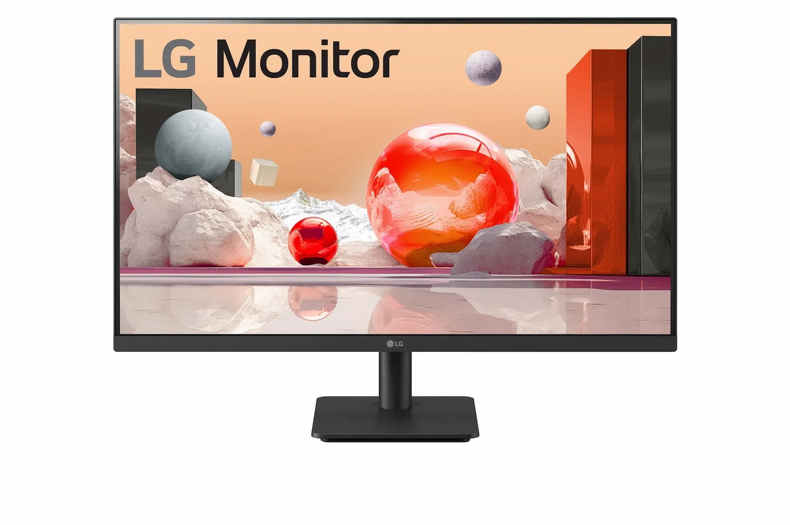 Монитор 27" LG 27MS500-B IPS 1920x1080, 100 Гц, 5 мс, 16:9, 250 кд/м², HDMI (x2), Flicker Free, Low Blue Light, виртуальный прицел, стабилизатор черного цвета, трехсторонний безрамочный дизайн, черный