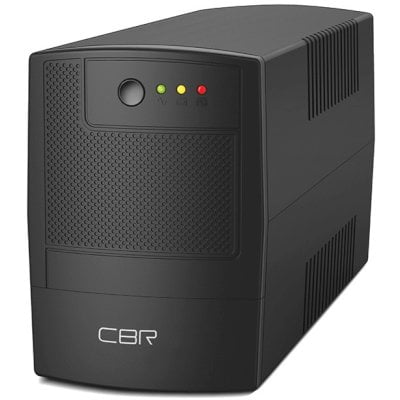 Источник бесперебойного питания CBR UPS-TWP-101J-650 / 650ВА / 390Вт / IEC 320 C13 x3 / USB Type-B / RJ11