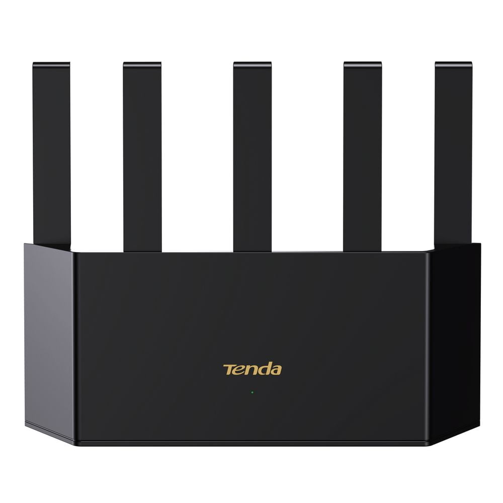 Маршрутизатор Wi-Fi Tenda TX12L PRO двухдиапазонный стандарта AX3000, 5 внешних антенн 6dBi, 1-port 10/100/1000Mbps WAN, 3-ports 10/100/1000Mbps LAN