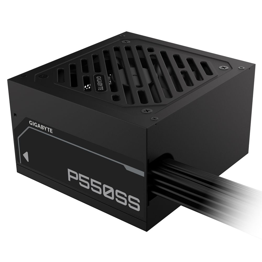 Блок питания ПК Gigabyte P550SS 550W, 80 PLUS, SILVER, НЕ модульный, ATX 3.0