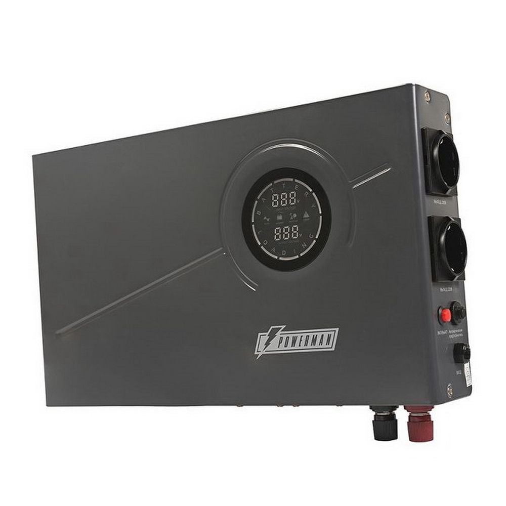 Источник бесперебойного питания Powerman Smart 800 INV Graphite (ИБП с Внешними АКБ)