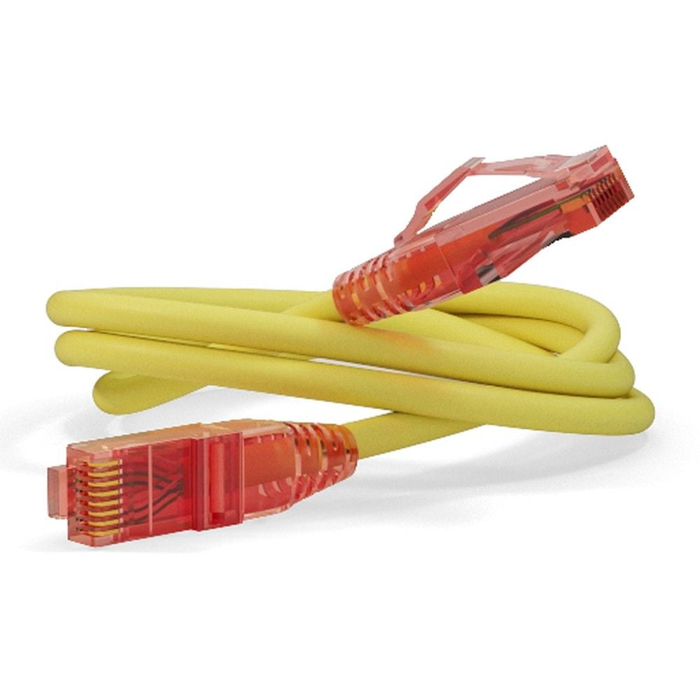 Патч-корд Hyperline PC-LPM-UTP-RJ45-RJ45-C5e-2M-LSZH-YL Патч-корд U/UTP, Cat.5e, LSZH, 2 м, желтый