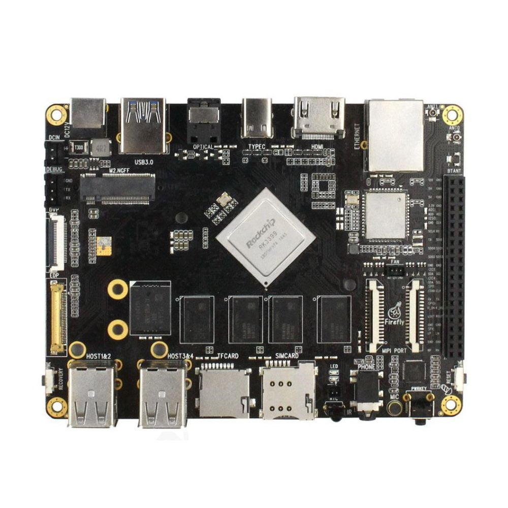 Одноплатный компьютер Firefly-RK3399-4Gb 4G+16G