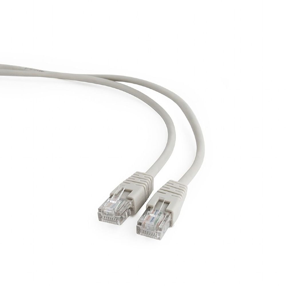 Патч-корд UTP Cablexpert cat.5e, 1.5м, литой, многожильный, серый