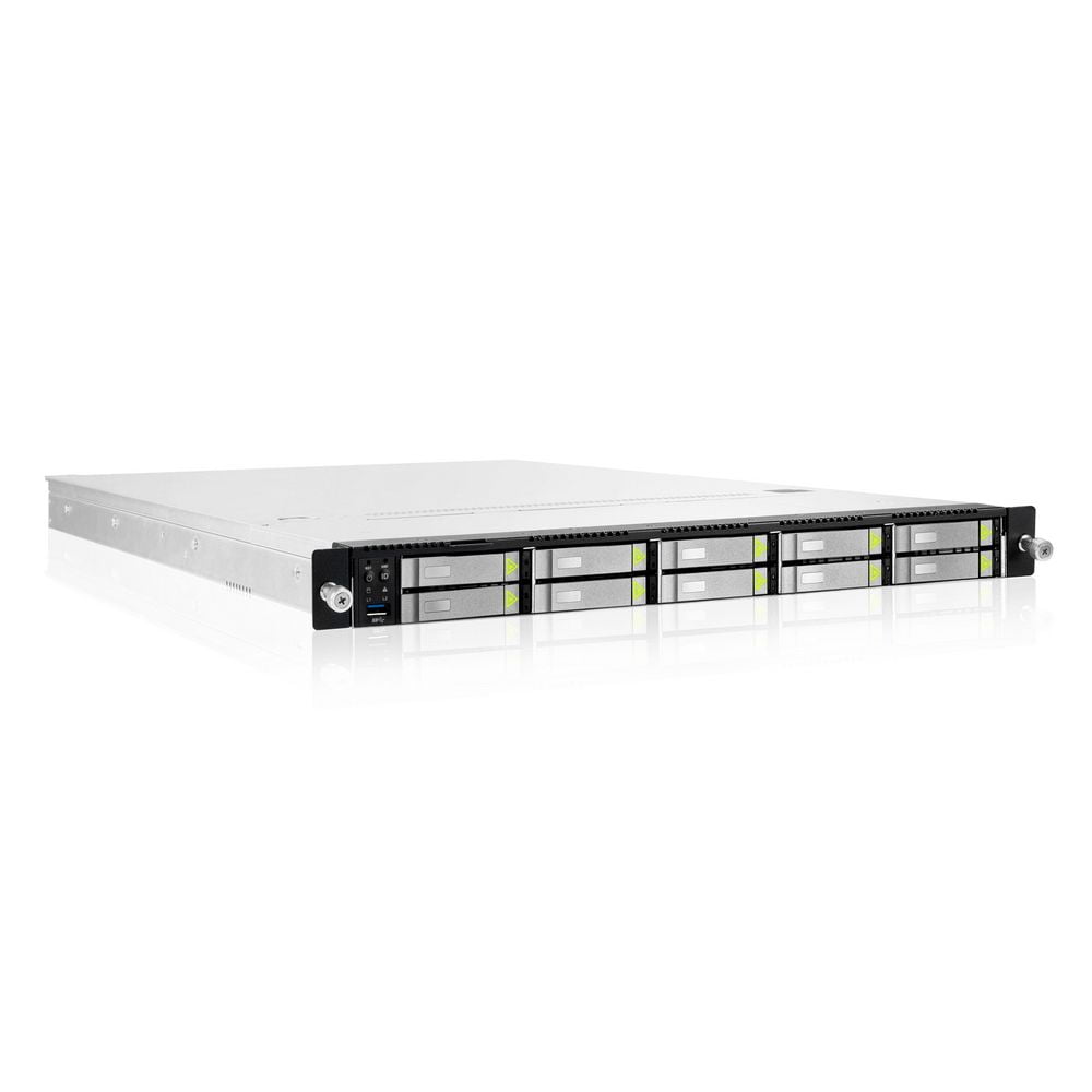 Компьютерный корпус InWin IW-RS110-07 Single 650w Acbel/FAN 4056мм*6/SLIMSAS *10 BP/2.5";/3.5"; hot-swap HDD tray (gray color)*10/EAR SET - ear+plastic holder/handle/28";RAIL/power cord*2/I/O shield universal/Riser Card for 1Uxx-07 series, PCIe Gen 3 x 16, left