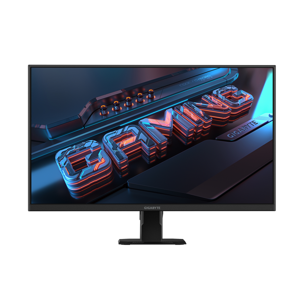 Монитор 27" Gigabyte GS27Q EU IPS 2560x1440, 165 Гц, 1 мс, 16:9, 300 кд/м², HDMI 2.0, DP 1.4, 3.5 Jack, FreeSync, HDR Ready, черный