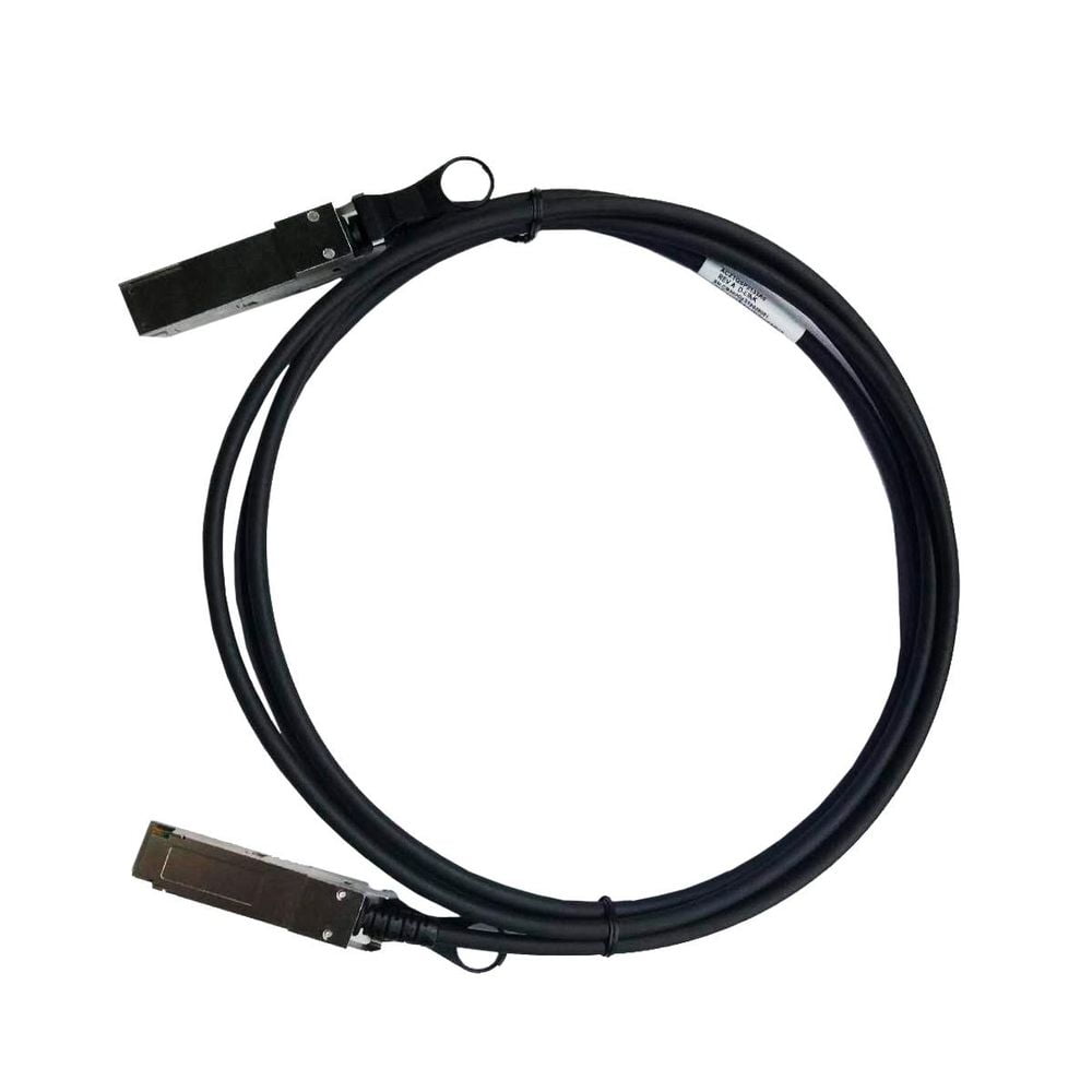 Пассивный кабель D-Link DEM-CB300QXS/C1A 40G QSFP+ длиной 3 м с 2 разъемами QSFP+ для прямого подключения коммутаторов DXS-3600 и DXS-3610