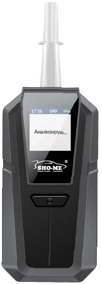 Алкотестер Sho-Me ALT-2000 электрохимический черный