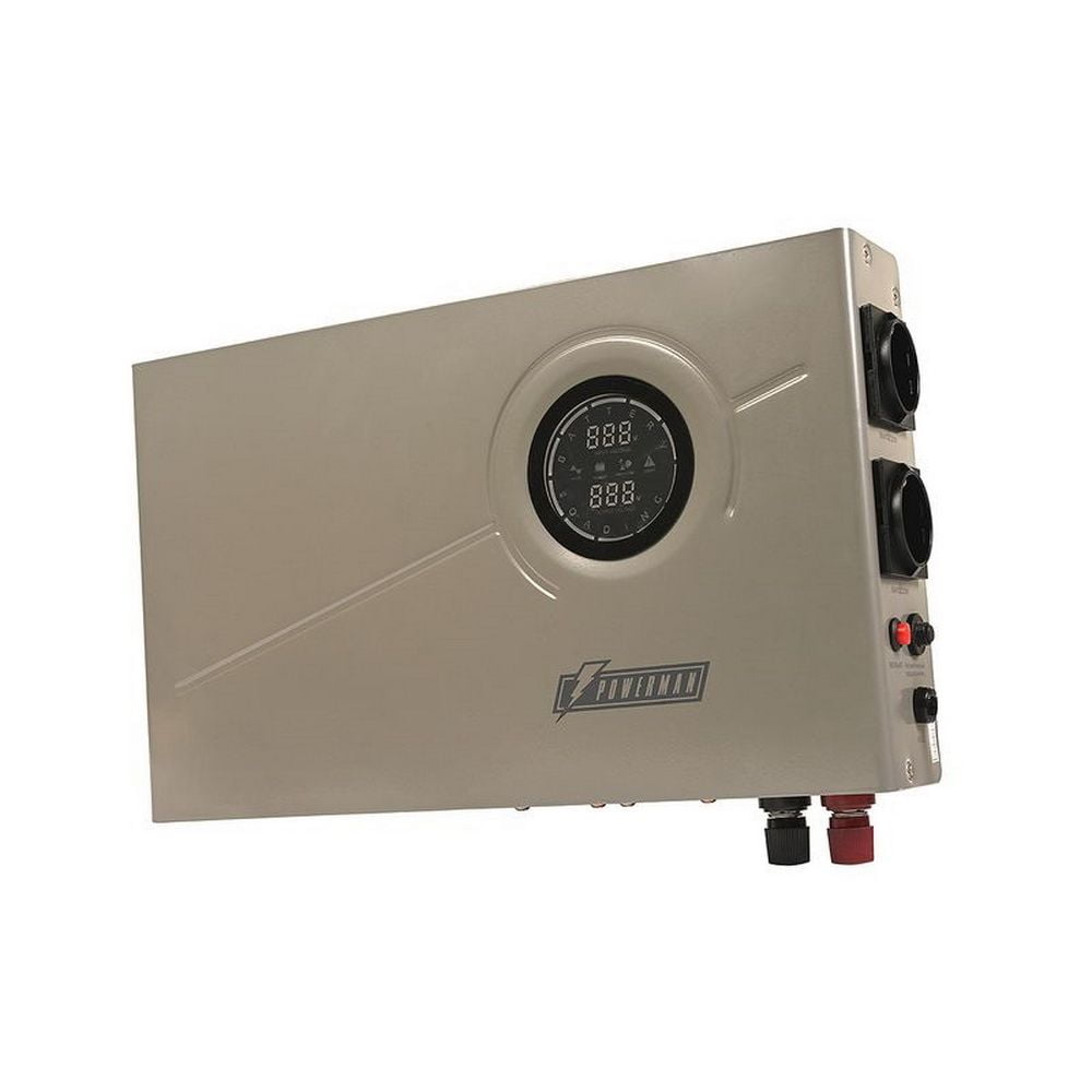 Источник бесперебойного питания Powerman Smart 800 INV SILVER (ИБП с Внешними АКБ)