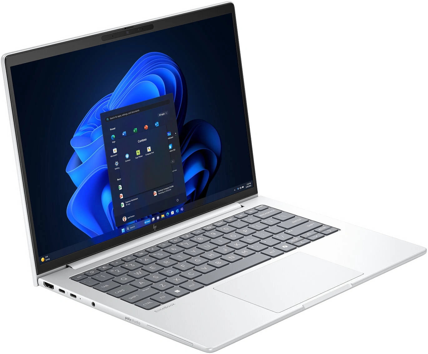 Ноутбук HP EliteBook 8 G1i C15A5ET Silver 14" WUXGA Ultra 7 255U/32Gb DDR5/1Tb SSD/Intel Graphics/Windows 11 Pro