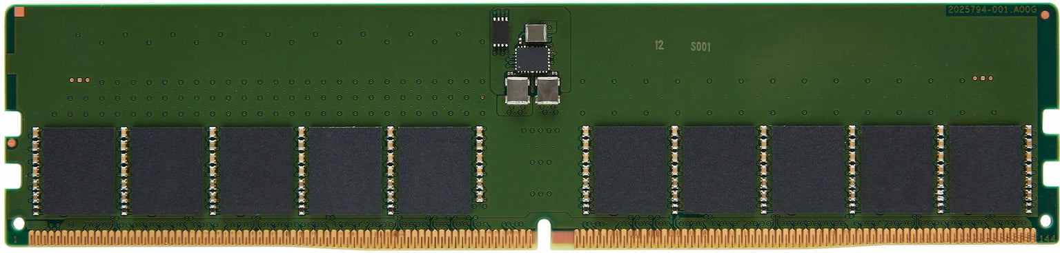 Оперативная память Kingston Server Premier, DDR5, 48Gb (1x48 Gb), 5600 MHz, CL46, DIMM, ECC
