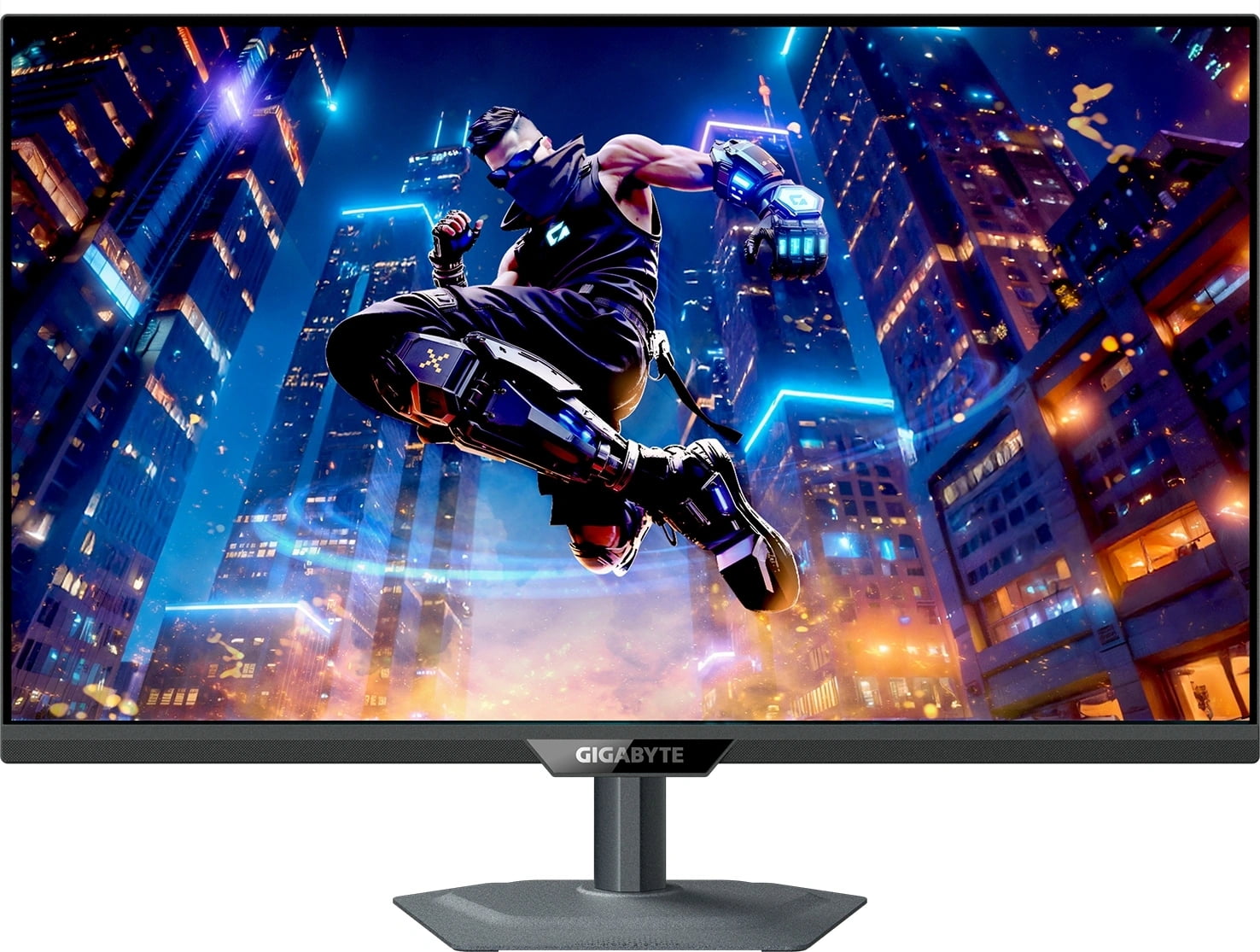 Монитор 27" Gigabyte M27Q2 QD IPS 2560x1440, 200 Гц, 1 мс (GtG), 16:9, 350 кд/м², 2xHDMI 2.0, DP 1.4, USB-C (18 Вт), USB Hub (2x USB 3.2), 3.5 Jack, DisplayHDR 400, G-Sync, KVM, VESA 100x100, черный