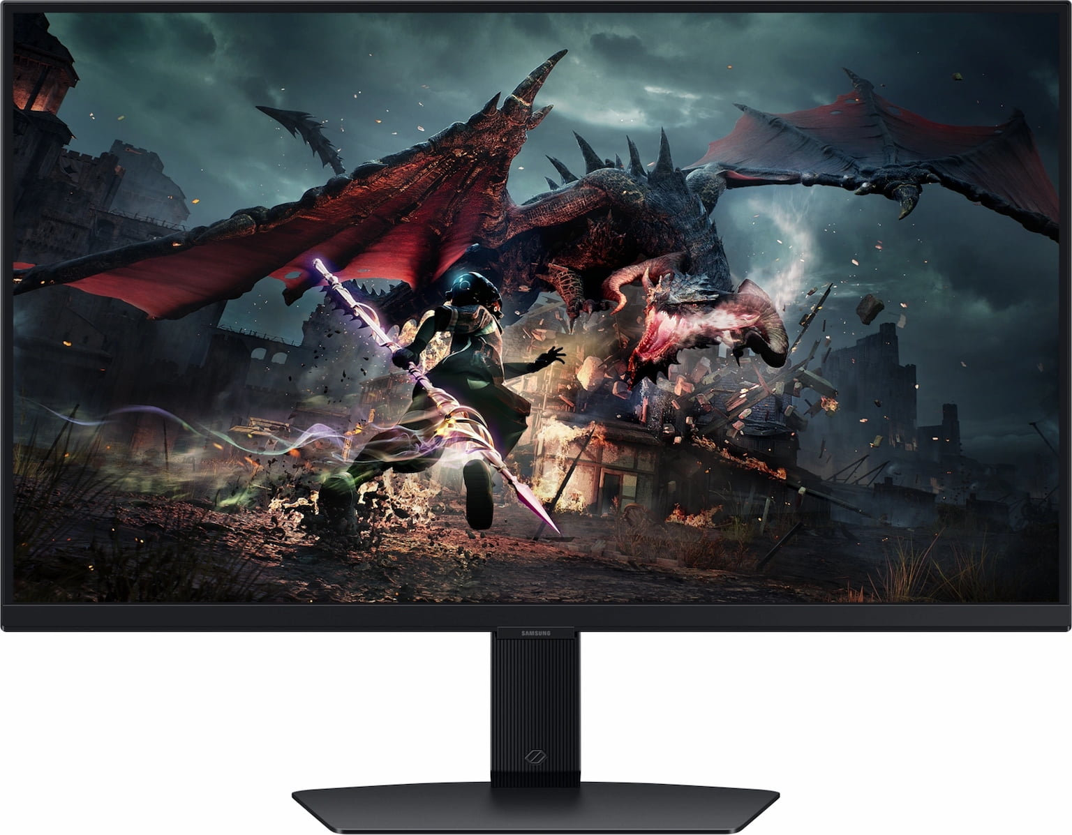 Монитор 27" Samsung LS27DG502EIXCI IPS 2560x1440, 180 Гц, 1 мс, 16:9, 350 кд/м², 1xHDMI 2.0, 1xDP, черный