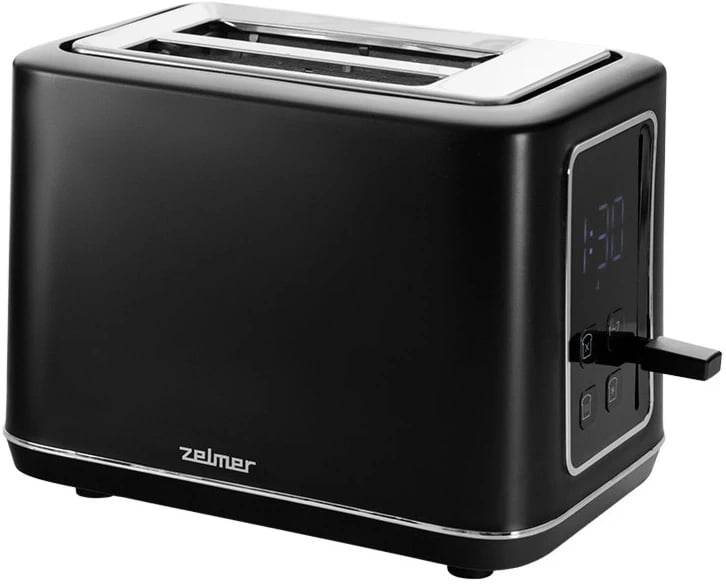 Тостер Zelmer ZTS7990 черный, 870 Вт, 2 слота