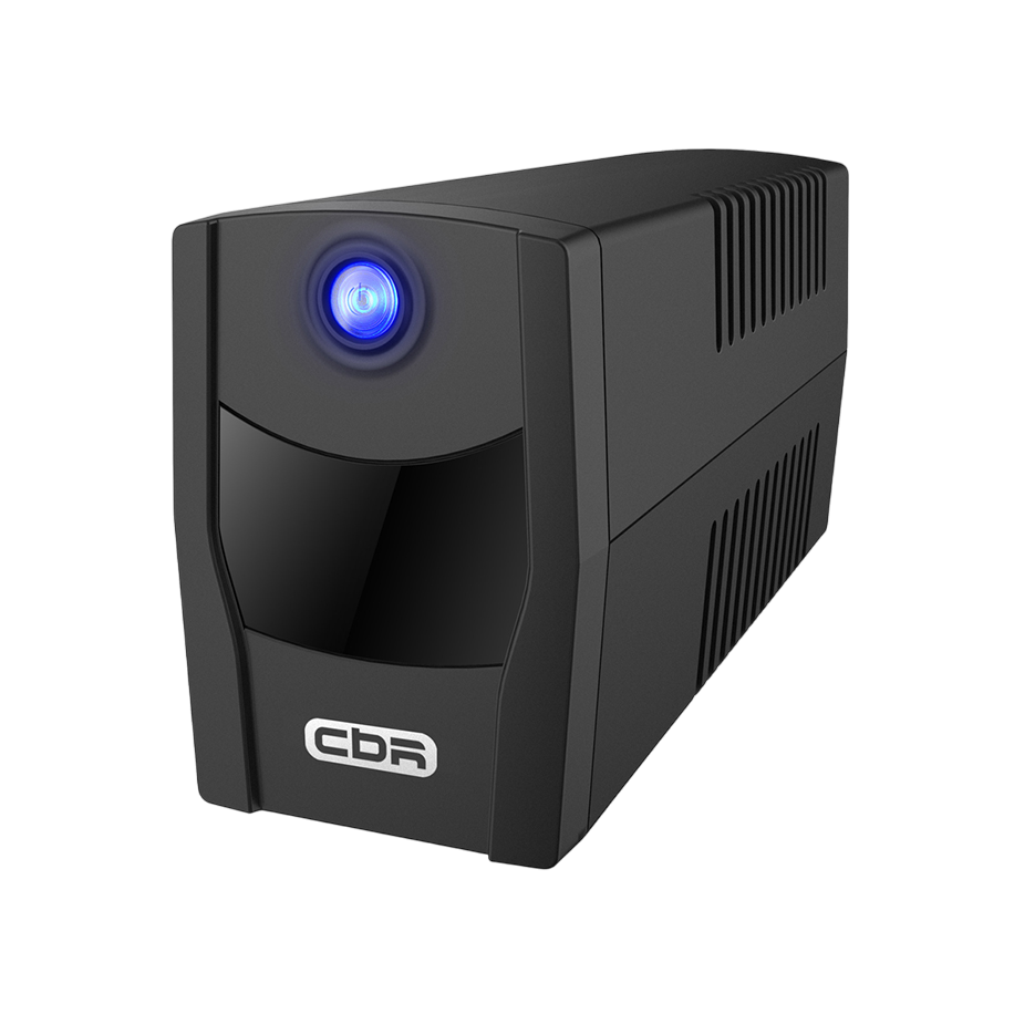 Источник бесперебойного питания CBR QTM-850T-2F-LCUC / 850ВА / 480Вт / 2xSchuko CEE7