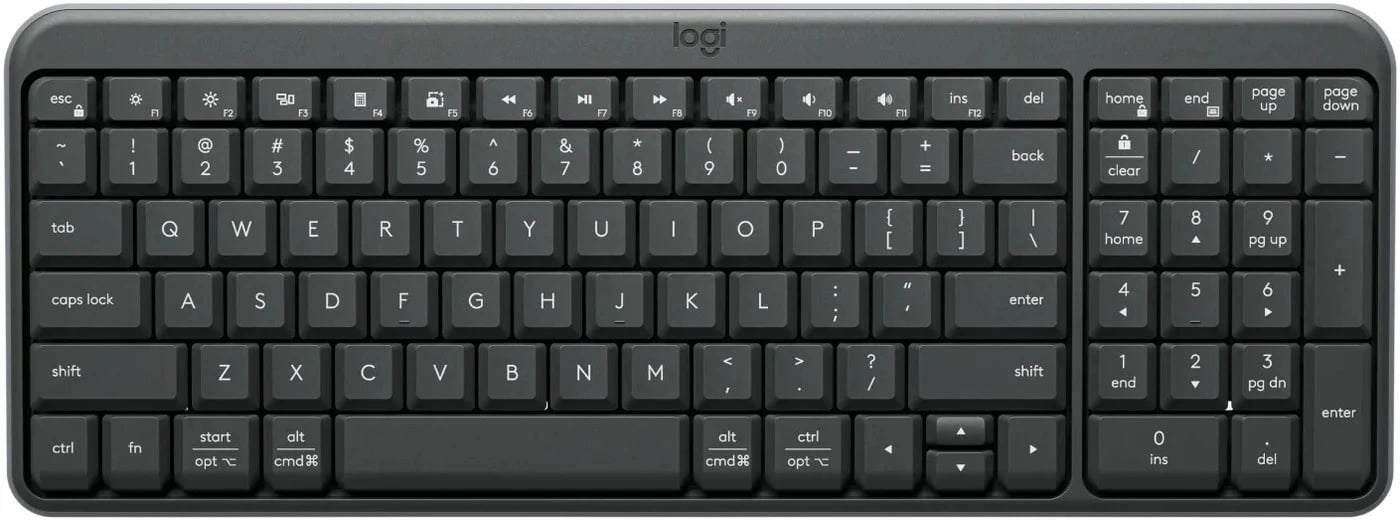 Клавиатура Logitech K250 беспроводная, Bluetooth, серый