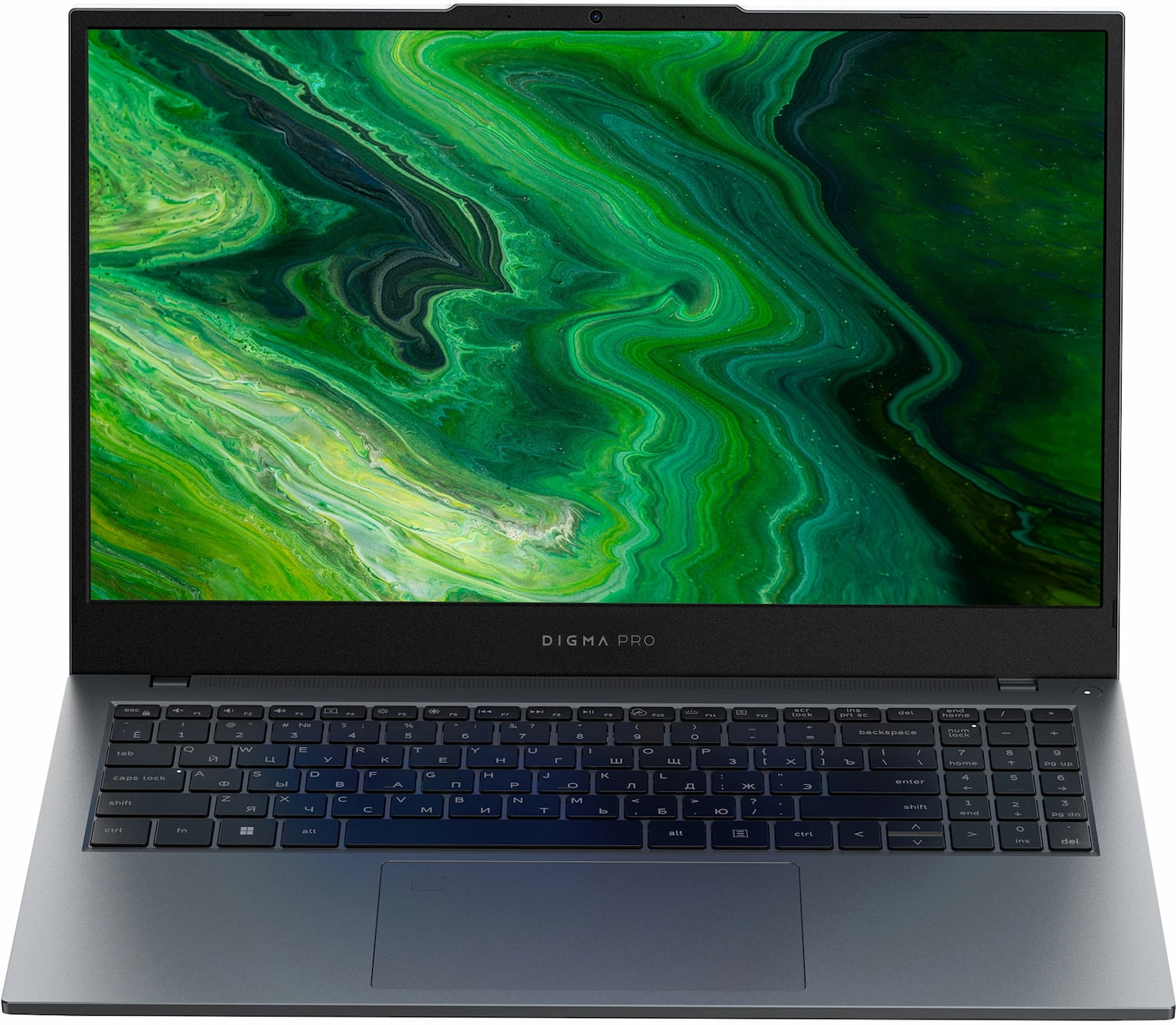 Ноутбук Digma Pro Fortis M/15.6"/IPS/Intel Core i7 1255U/32Gb/512Gb/SSD/Intel Iris Xe Graphics/Windows 11 Pro/серый/1.8kg