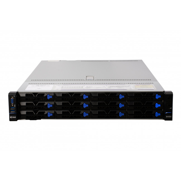 Сервер SNR-SR2412LS Rack 2U, 2xXeon LGA4677, 32xDDR5/5600MHz(upto 8TB), 12xHDD LFF/SFF SATA/SAS + 2xSFF rear, 2x M.2 (2280/22110), noRAID, 8xPCIe 5.0/4.0, 2x1GbE, 2x1300W, Rails