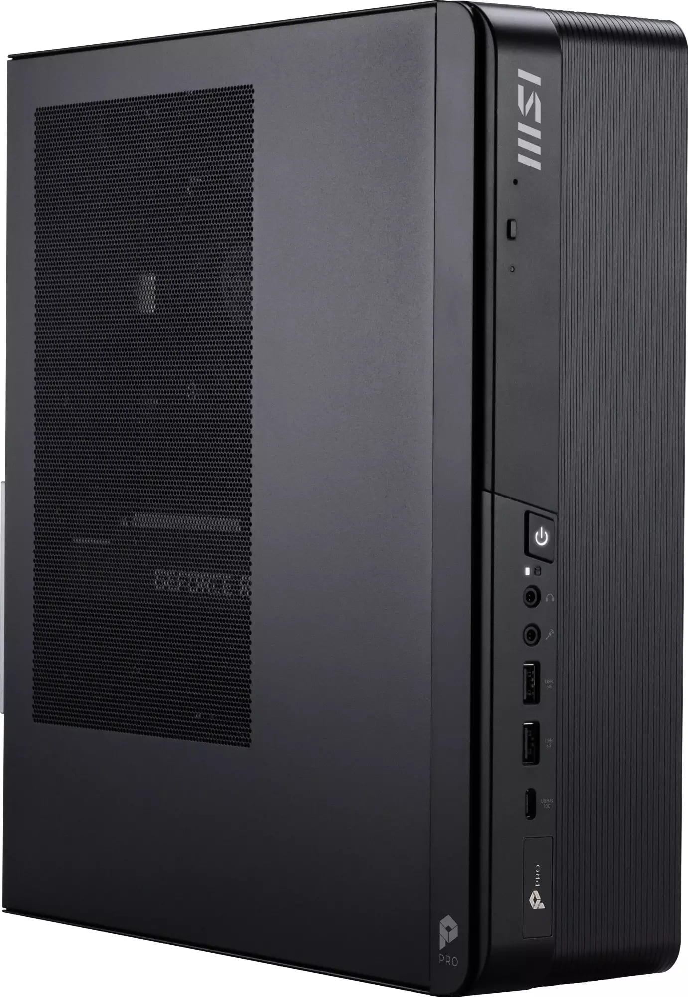 Компьютер MSI PRO DP80 A14G-035XRU Intel Core i5 14400F(2.5Ghz)/16384Mb/512PCISSDGb/noDVD/BT/WiFi/черный/noOS + no KB+M