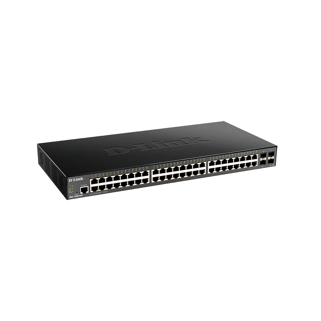 Коммутатор D-Link DGS-1250-52X/A1A, 48×1 Гбит/с + 4×10 Гбит/с SFP+, управляемый
