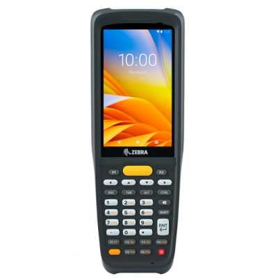 Терминал сбора данных Zebra MC27 WWAN LTE, GPS, 802.11a/b/g/n/d/h/i/k/r/ac + BT 5.x with NFC, And AOSP N/GMS, SE4100 13MP RFC w/Flash, 34key FN/Num, St bat, 3GB/32GB w/Vibrator