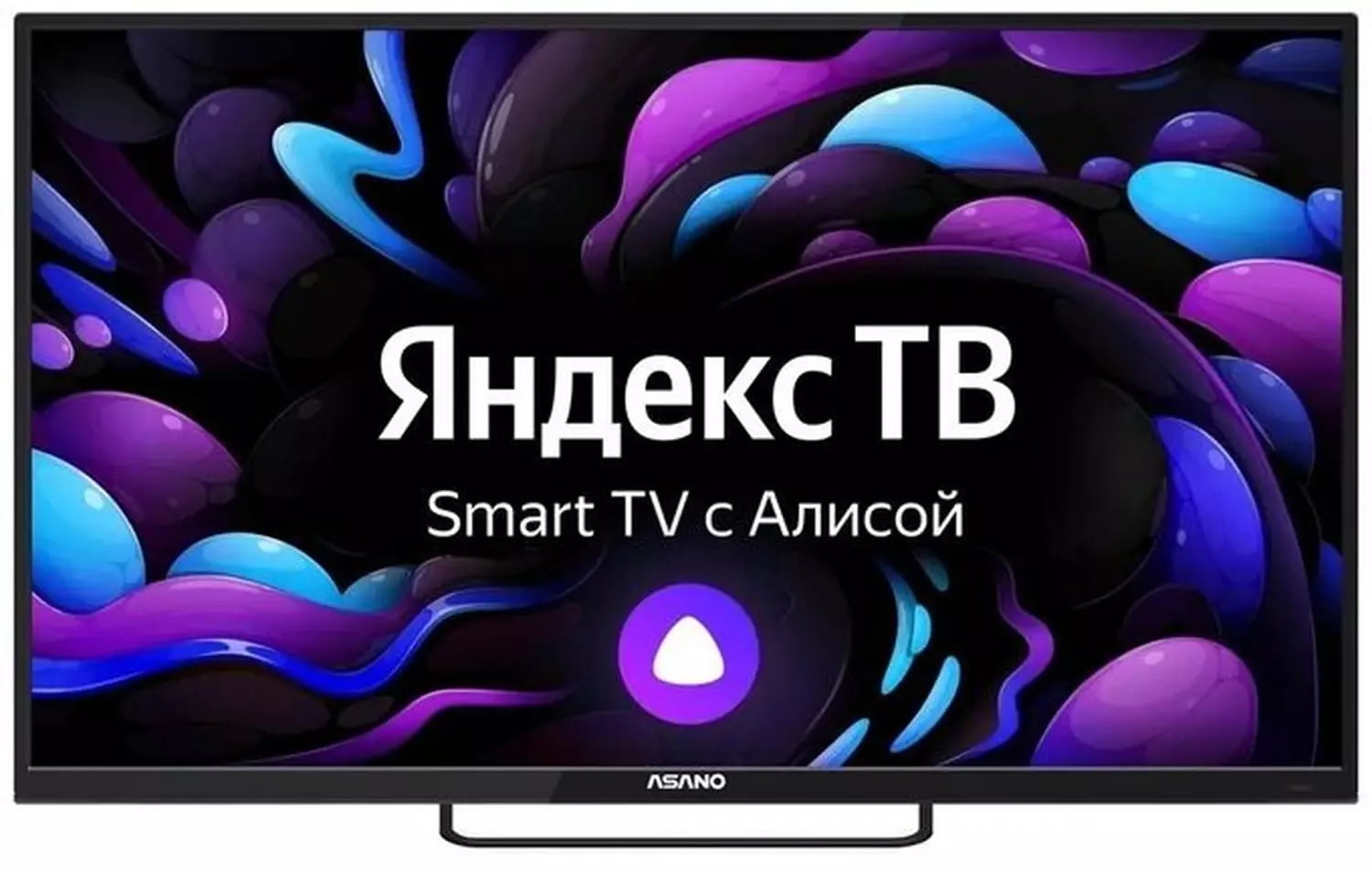 Телевизор Asano 43" 43LU8120T черный DLED UHD 4K 60Hz Smart TV