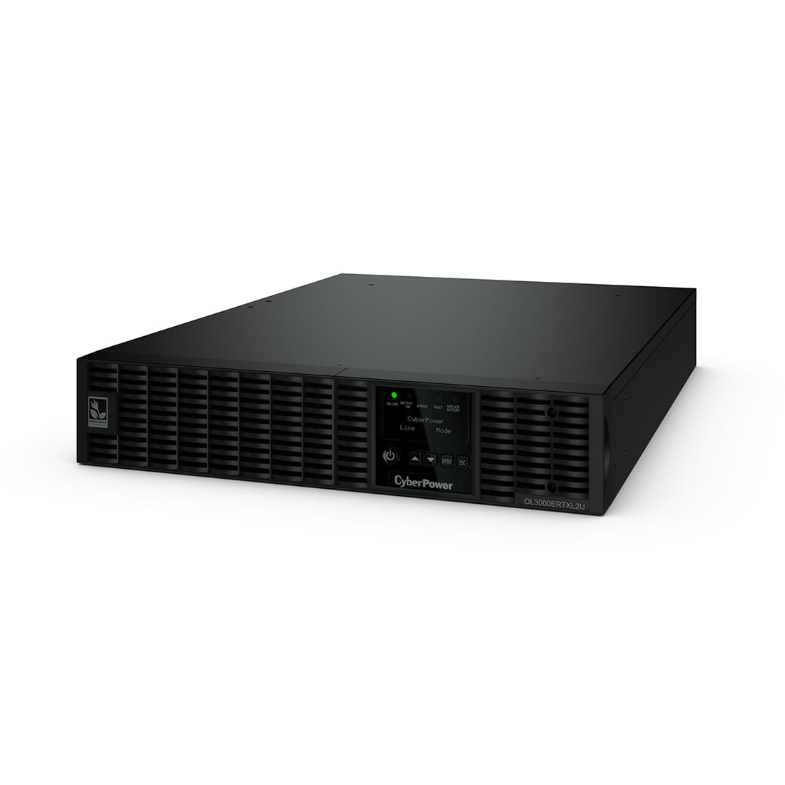 Источник бесперебойного питания CyberPower OL3000ERTXL2U/3000 ВА/2700 Вт/1 х IEC 320 C19 (компьютерная), 8 х IEC 320 C13 (компьютерная)