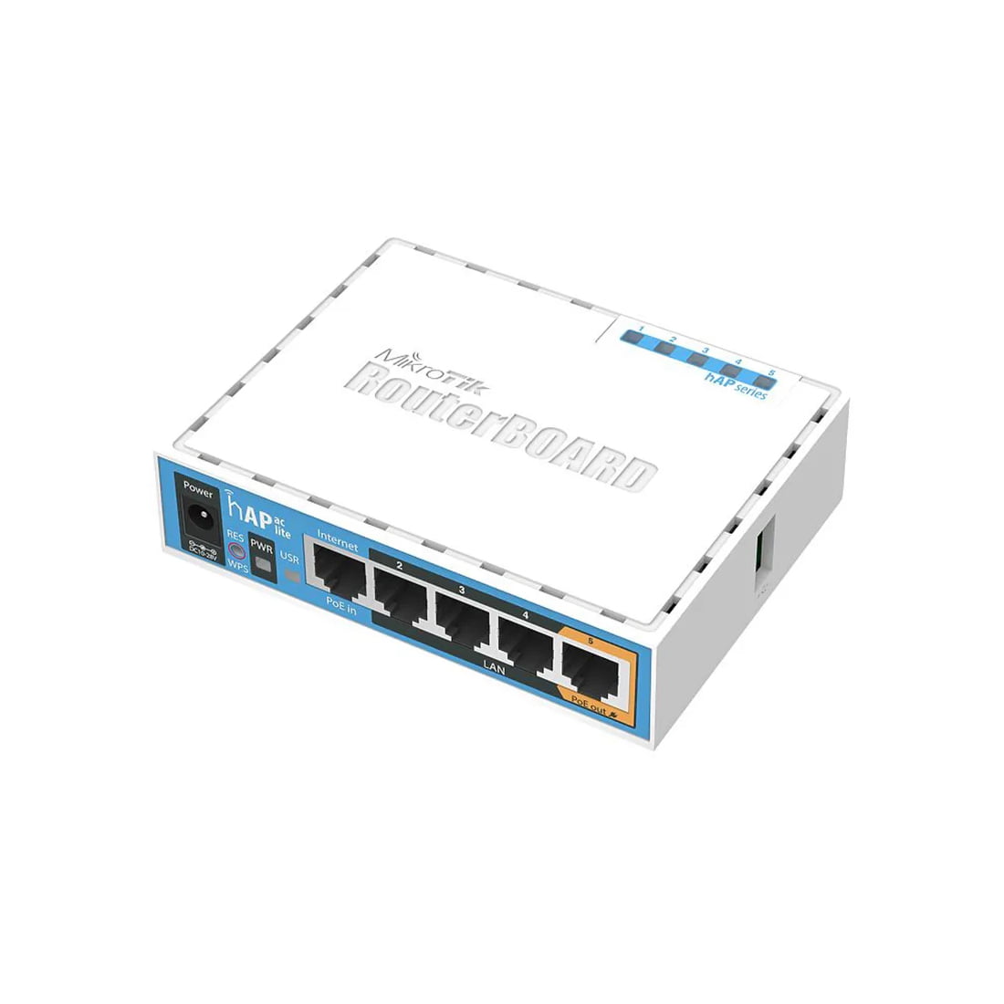 Роутер MikroTik RB952Ui-5ac2nD 2.4+5 ГГц, 802.11a/b/g/n/ac, MIMO 2x2, 5x Ethernet
