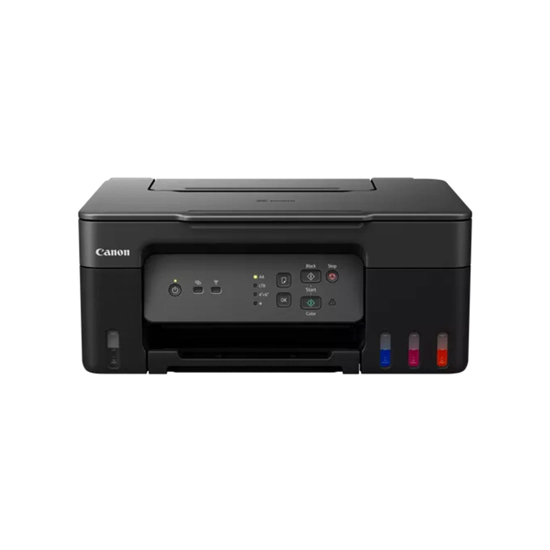 МФУ струйное Canon PIXMA G3430 (5989C009), A4, цветное, печ. 11 стр/мин. (ч/б) 6 стр/мин. (цвет), скан. до 3.16 стр/мин., 4800 x 1200 dpi (печать) 600x1200dpi (скан.), USB, Wi-Fi, Air Print, Mopria
