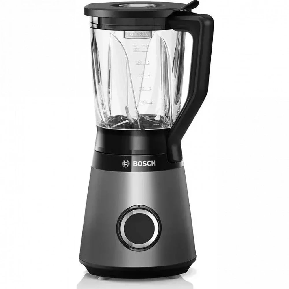 Блендер стационарный Bosch MMB6172S серебристый, 1200 Вт, плавная регулировка