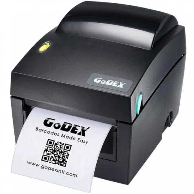 Термопринтер ш/к этикеток Godex DT4x, 203 dpi, ширина 4", и/ф USB+RS232+Ethernet (скорость печати 7 ips)