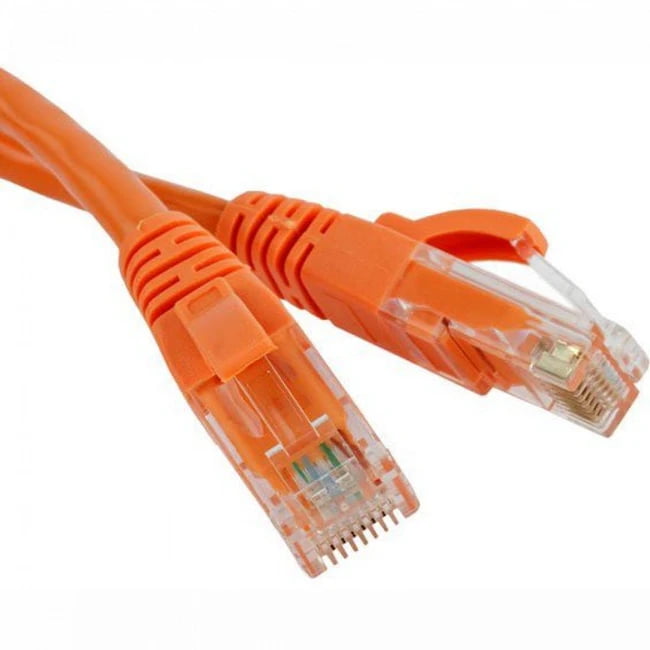 Патч-корд Hyperline PC-LPM-UTP-RJ45-RJ45-C5e-1.5M-LSZH-OR U/UTP, Cat.5е, LSZH, 1.5 м, оранжевый