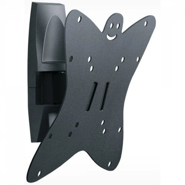 Кронштейн для телевизора Holder LCDS-5036 металлик 19"-37" макс.30кг настенный поворот и наклон