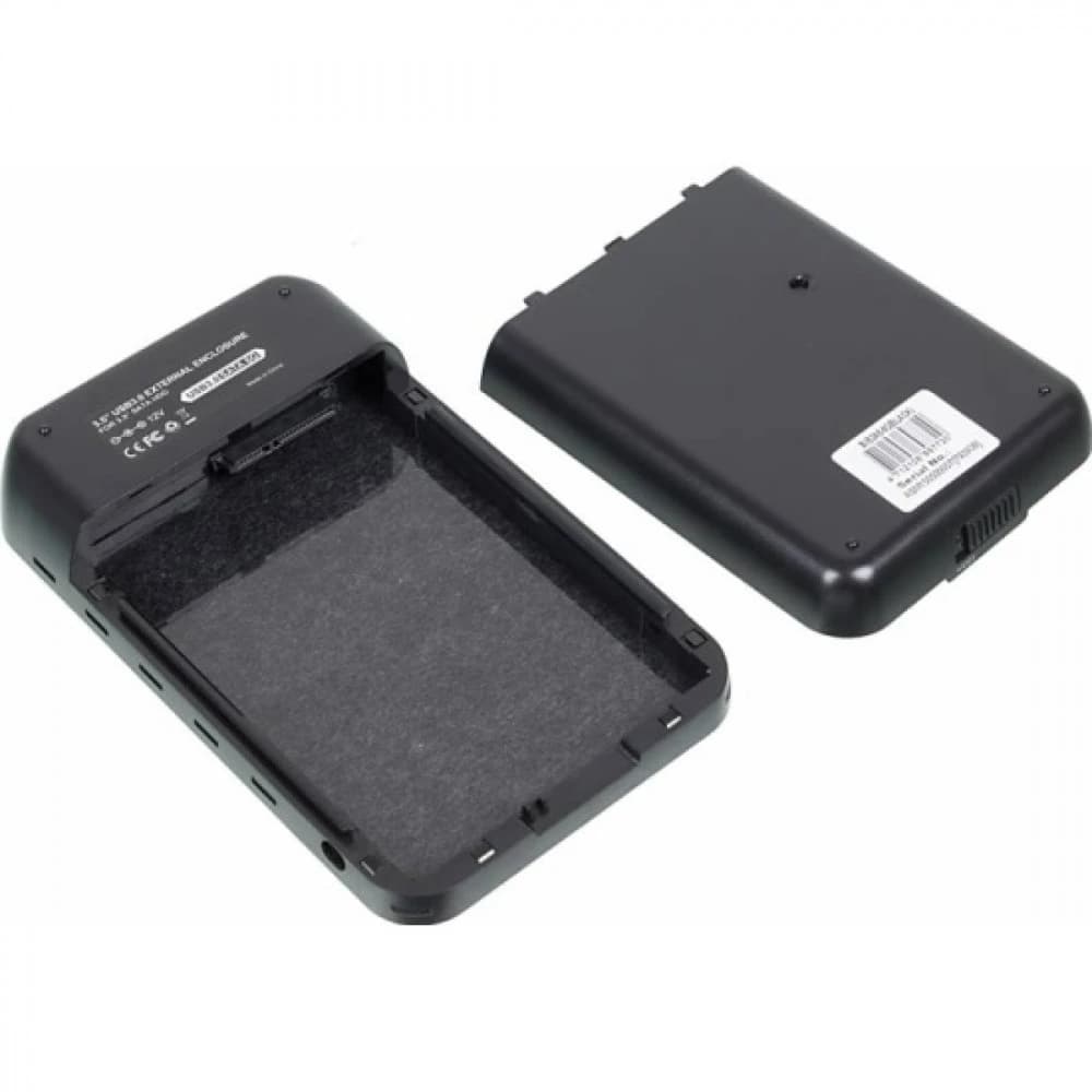 Внешний корпус для HDD AgeStar 3UB3A8-6G SATA II пластик/алюминий черный 3.5"