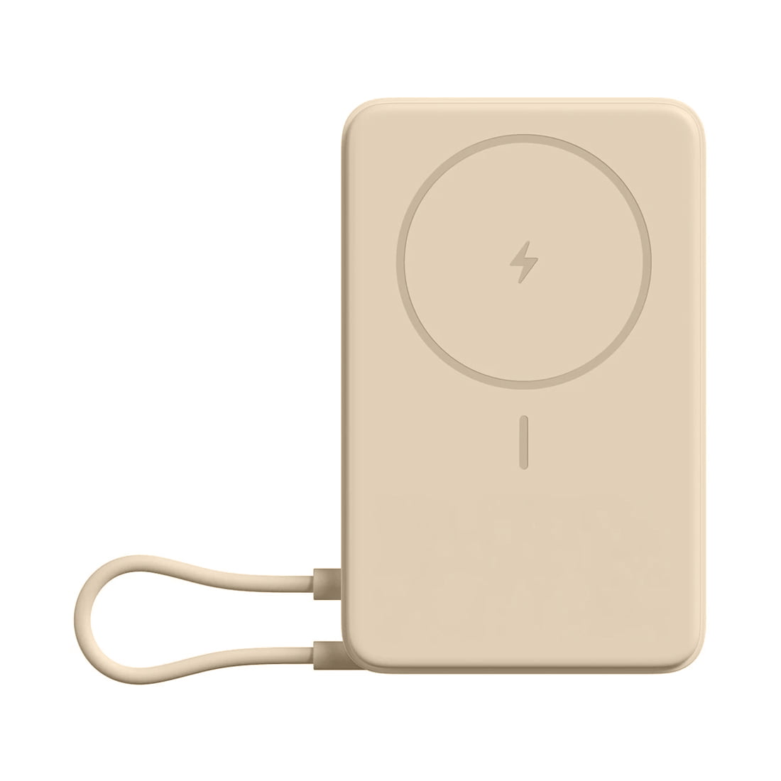 Портативный аккумулятор Xiaomi Magnetic Power Bank 10000 with Built-in Stand Beige (BHR08PBGL)