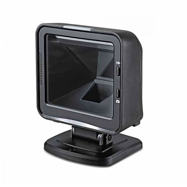 Сканер штрих-кода стационарный MINDEO MP8610 USB презентационный, 2D имидж, USB, черный