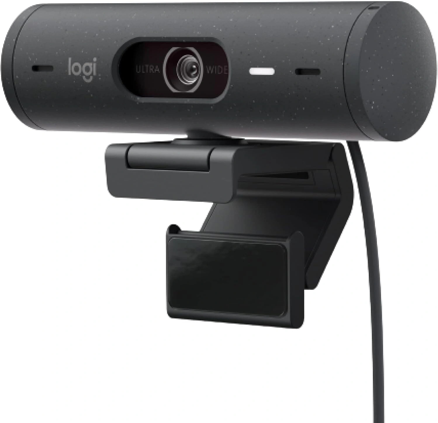 Веб-камера Logitech Brio 500 1920x1080, 30 кадр/с, USB Type-C, микрофон (2 шт, шумоподавление), автоматическая фокусировка, автоосвещение, универсальное крепление