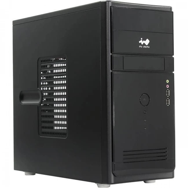 Компьютерный корпус Mini Tower InWin ENR-021BL PM-450ATX U3.0*2+A(HD) mATX 6177859