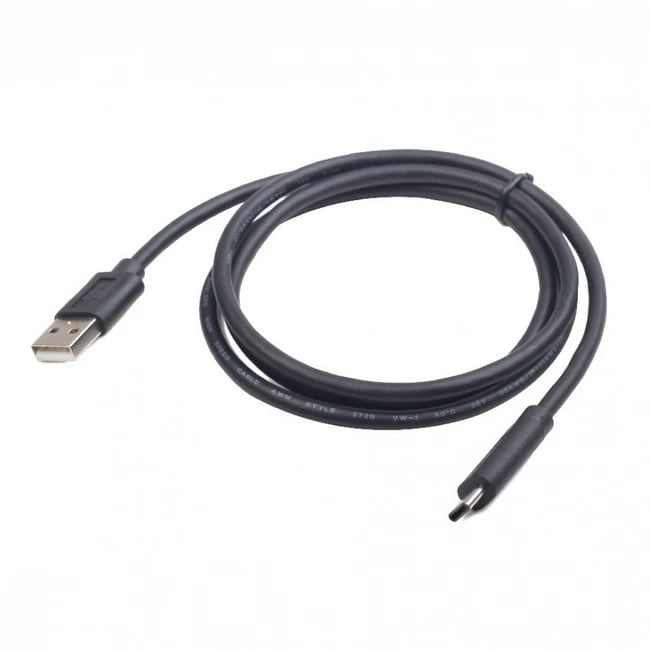 Кабель USB Cablexpert CCP-USB2-AMCM-1M, USB2.0 AM/USB3.1 Type-C, 1м, пакет