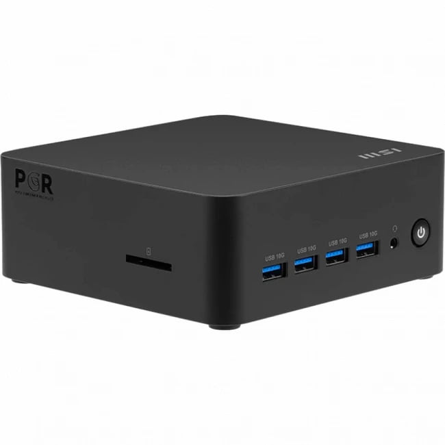 Мини ПК MSI Cubi Z AI 8M-028BRU Ryzen 5 8645HS (4.3) 760M CR без ОС WiFi BT 120W (936-B03231-028)