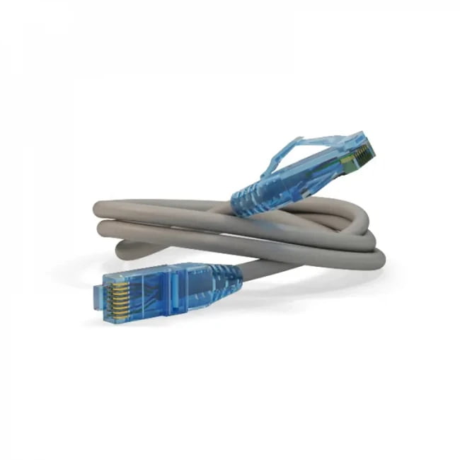 Патч-корд Hyperline U/UTP, Cat.6, LSZH, 20 м, серый PC-LPM-UTP-RJ45-RJ45-C6-20M-LSZH-GY