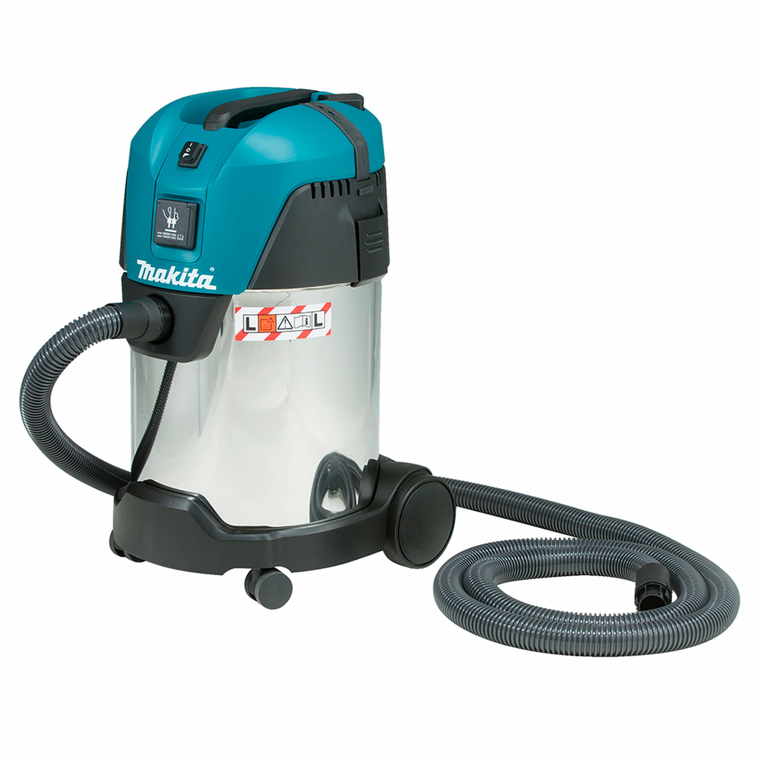 Строительный пылесос Makita VC3011L 1000Вт,3600л\м,210мбар,30л,шланг36ммх3.5м,10.5кг,кор,2нас,2 п\сб,щетка,2адапт,2труб