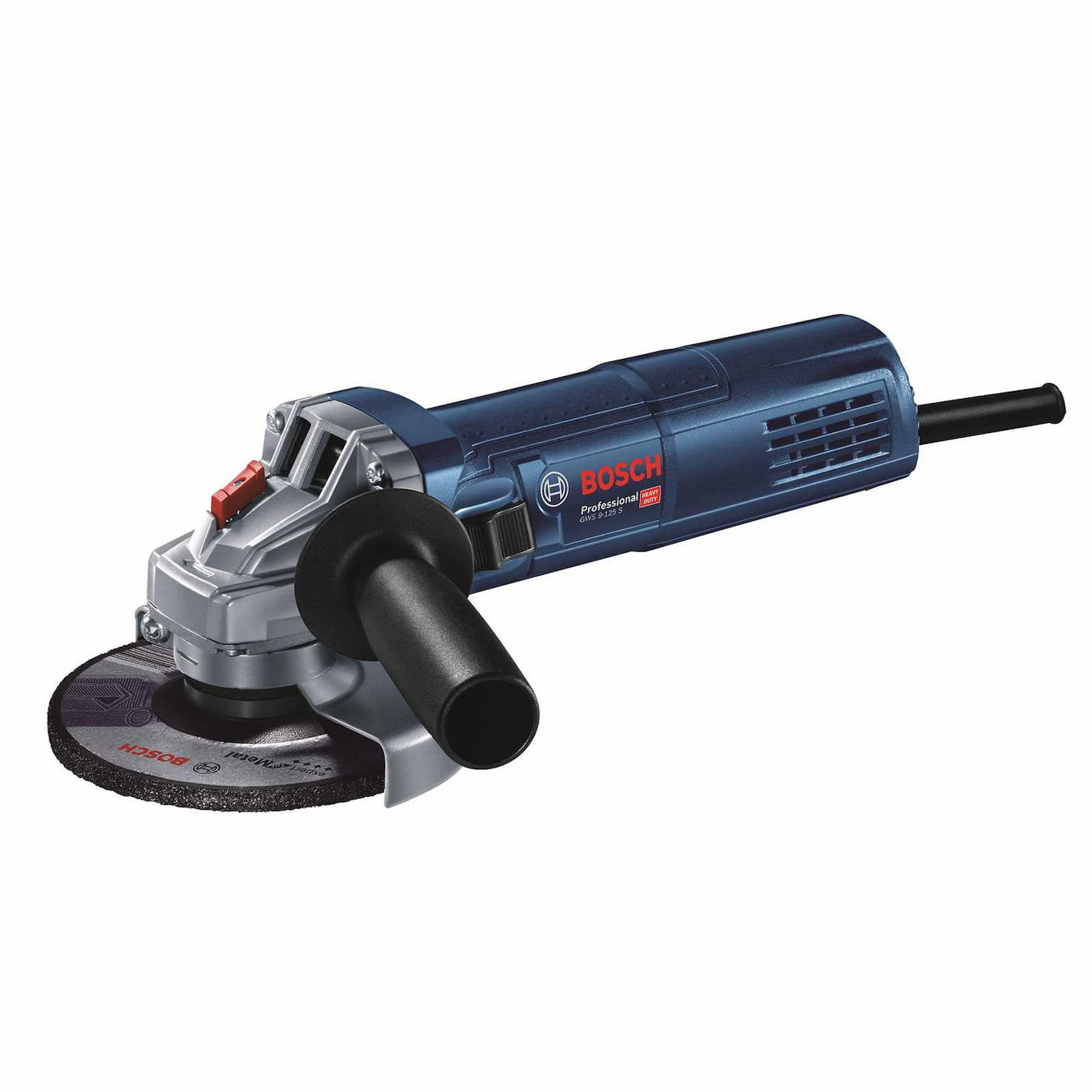 Угловая шлифовальная машина Bosch GWS 9-125 S 900Вт 11000об/мин рез.шпин.:M14 d=125мм