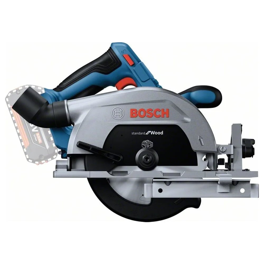 Циркулярная пила (дисковая) Bosch GKS 185-LI без АКБ и ЗУ (ручная)