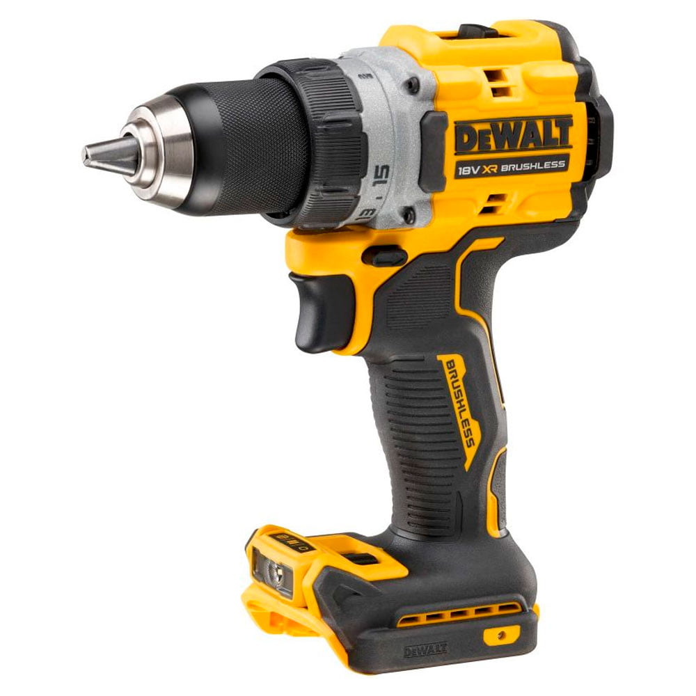 Дрель-шуруповерт DeWalt DCD800NT-XJ, 18 В, 0 Ач, 90 Нм, бесщеточный