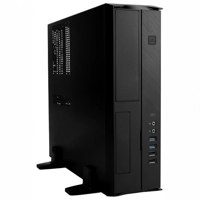 Компьютерный корпус Slim Case INWIN BL067BL IP-S300FF7-0 U2*2+U3*2+Combo audio+FAN+ intrusion switch