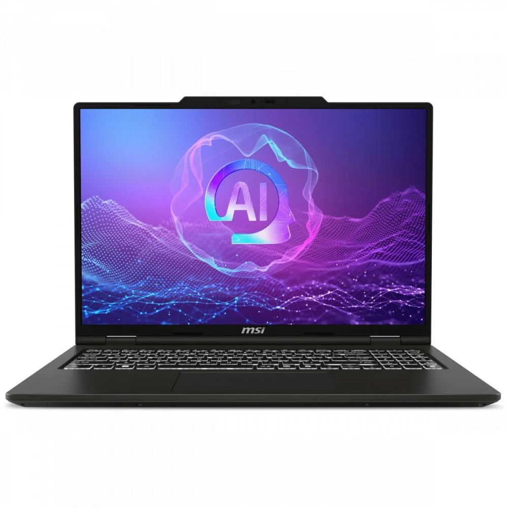 Ноутбук MSI Venture 16 AI+ A2HMG-050RU Ultra 7 255H 32Gb SSD 1Tb Intel Arc 16" OLED 2K (2048x1280) Windows 11 Pro grey WiFi BT Cam (9S7-261221-050)