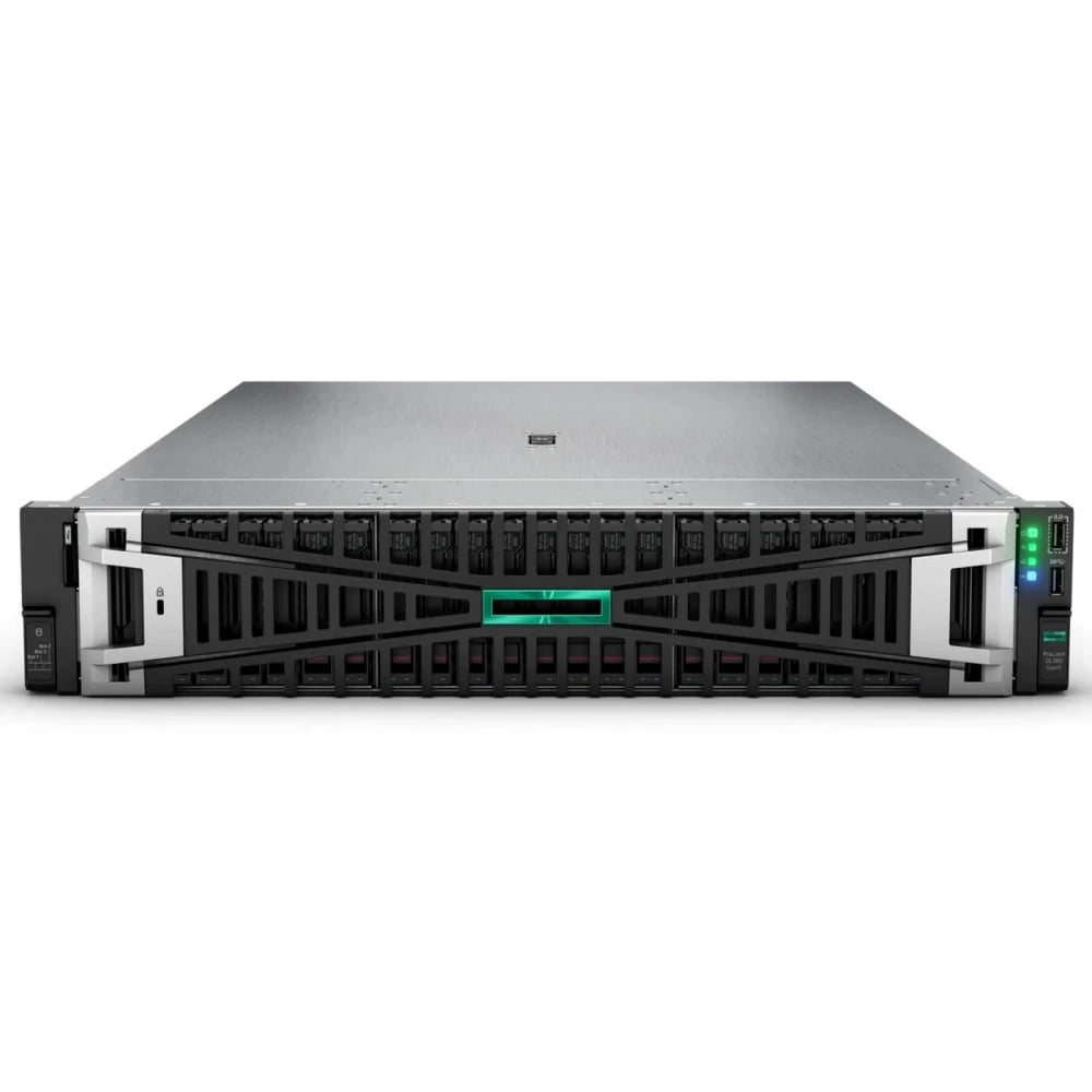 Сервер ProLiant DL380 Gen11 S-4510 2U Rack 8SFF/Xeon12C 2.4GHz 30MB/2x32GB-R-5600/MR408i-o (4GB FBWC)/2x960GB SATA RI SFF SSD/4x1Gb OCP3/4xFans/2x1000W Tit/EasyRK/iLO6