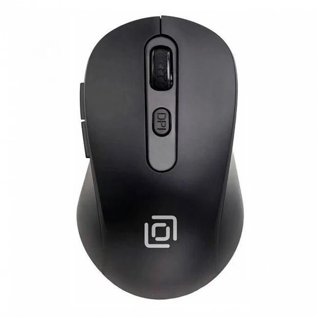 Мышь беспроводная Oklick 677MW черный, 1600 dpi, радиоканал, USB, кнопки - 6